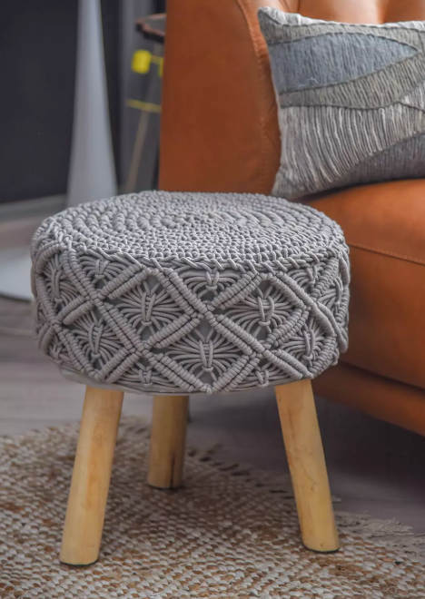 CozyCraft Handmade Stool