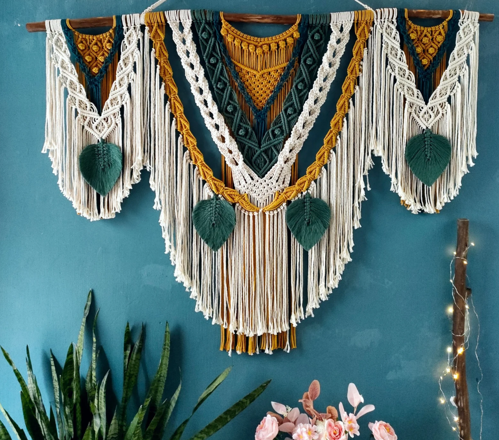 Boho Macrame Wall Hanging