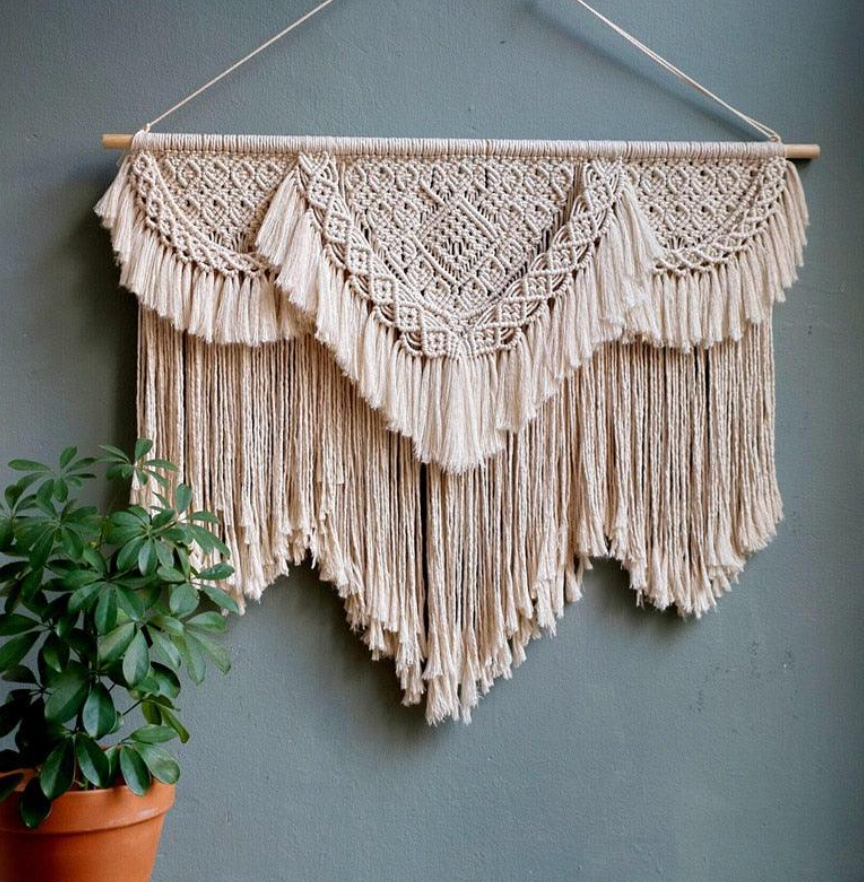 Boho Breeze β Handmade Macrame Wall Hanging