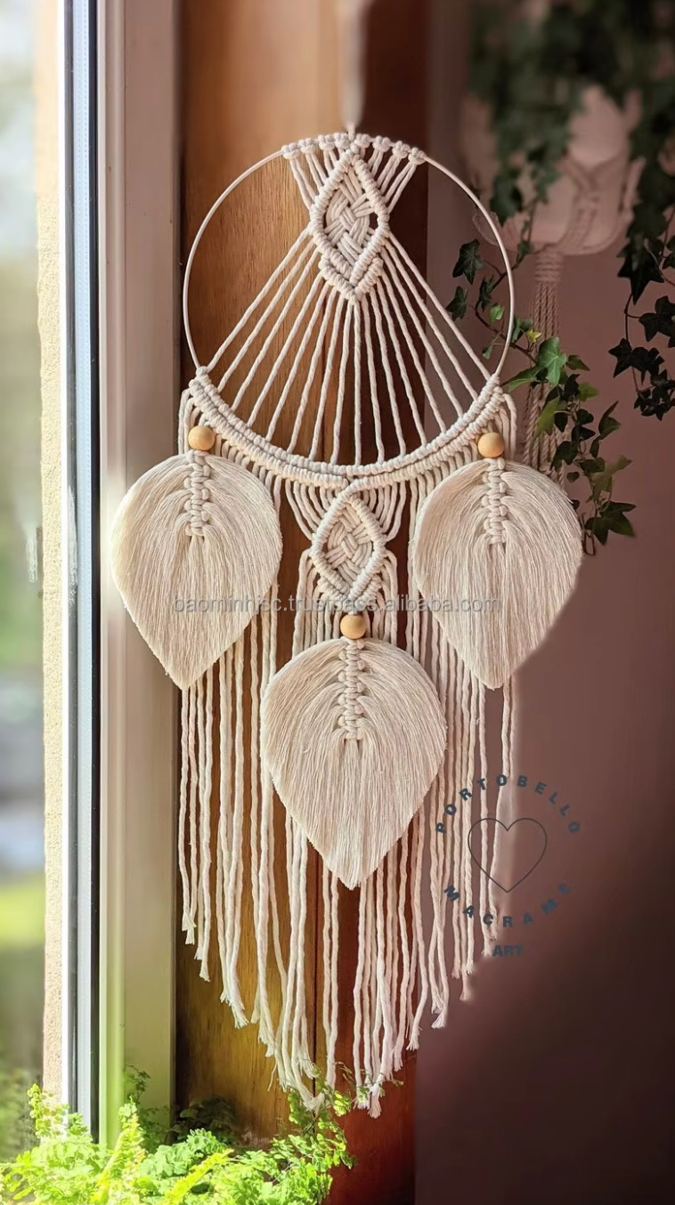 Handmade Dream Catcher | Boho Wall Hanging Décor for Peace & Positivity