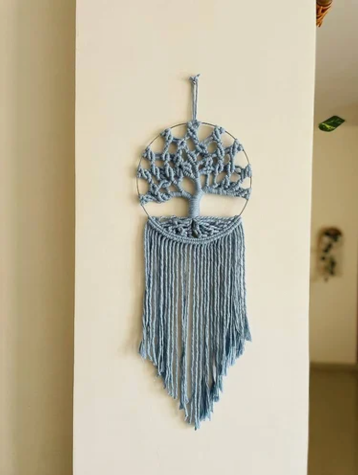 Handmade Dream Catcher | Boho Macrame Wall Hanging for Home & Bedroom Décor