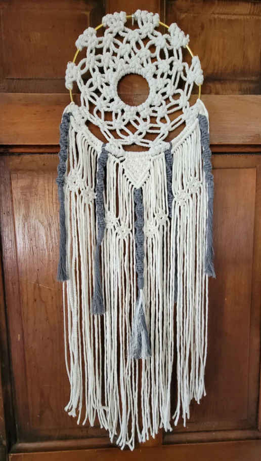 Handmade Dream Catcher | Boho Macrame Wall Hanging for Bedroom & Home Décor