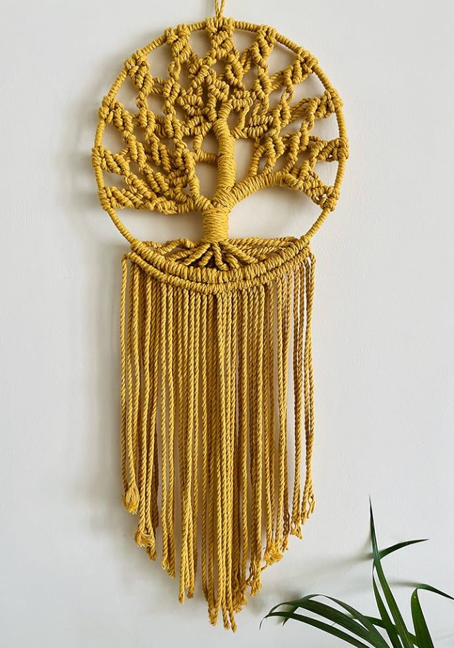 Handmade Dream Catcher | Boho Macrame Wall Hanging for Home & Bedroom Décor