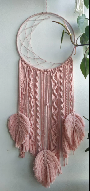 Handmade Dream Catcher | Boho Macrame Wall Hanging for Home & Bedroom Décor