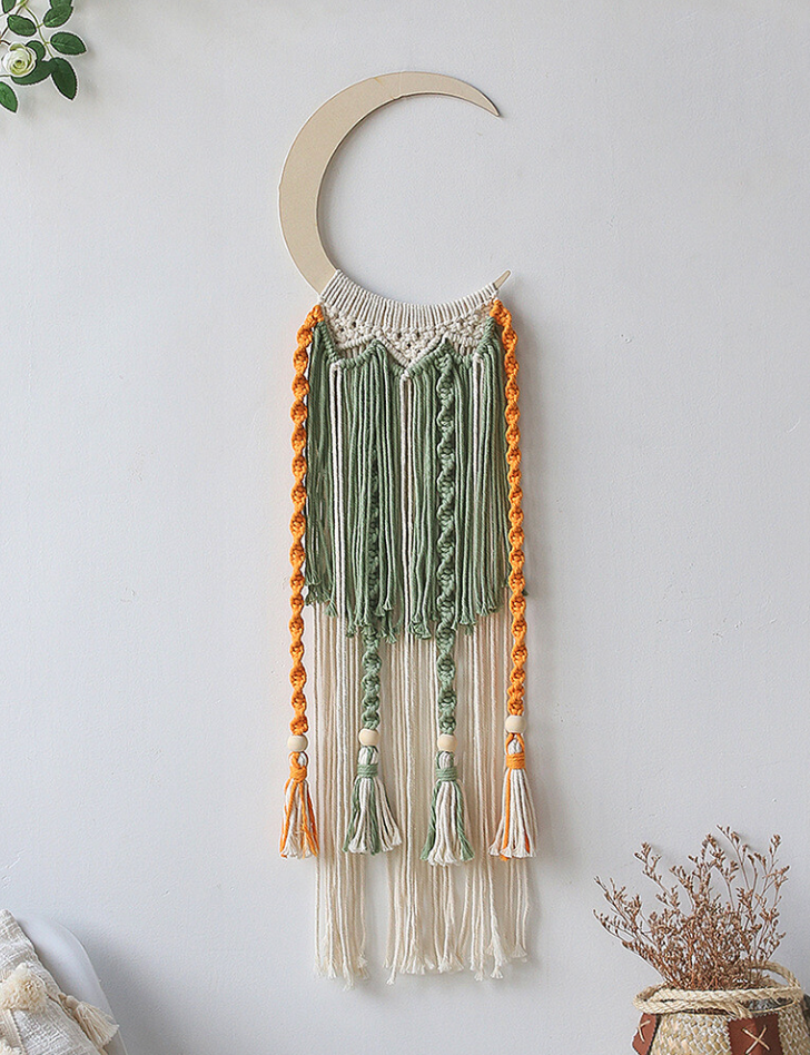 Handmade Dream Catcher | Boho Macrame Wall Hanging for Home & Bedroom Décor