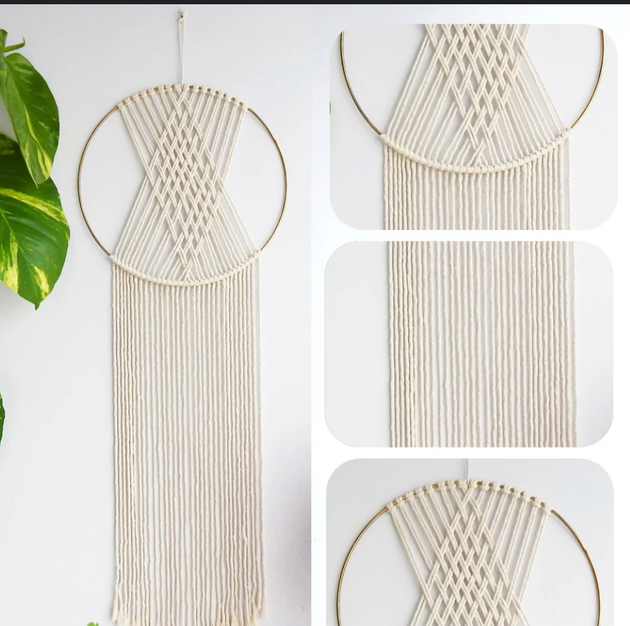 Handmade Dream Catcher | Boho Macrame Wall Hanging for Home & Bedroom Décor