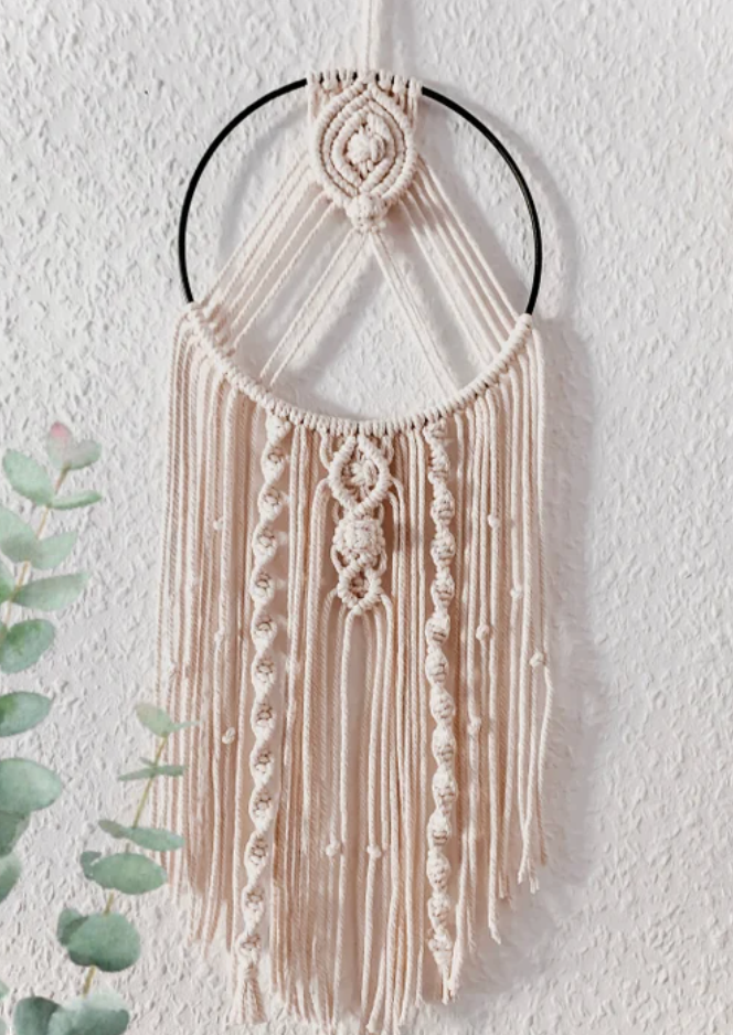 Handmade Dream Catcher | Boho Macrame Wall Hanging for Home & Bedroom Décor
