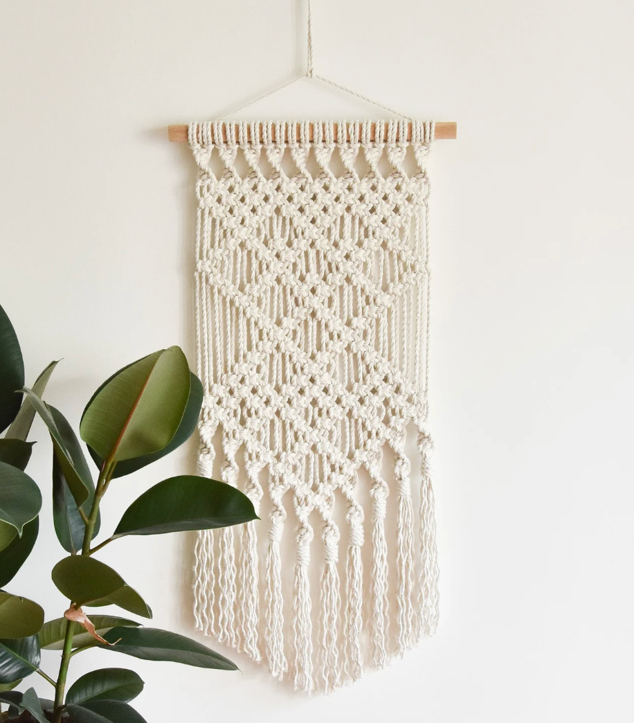 Serenity Knots – Handmade Wall Hanging