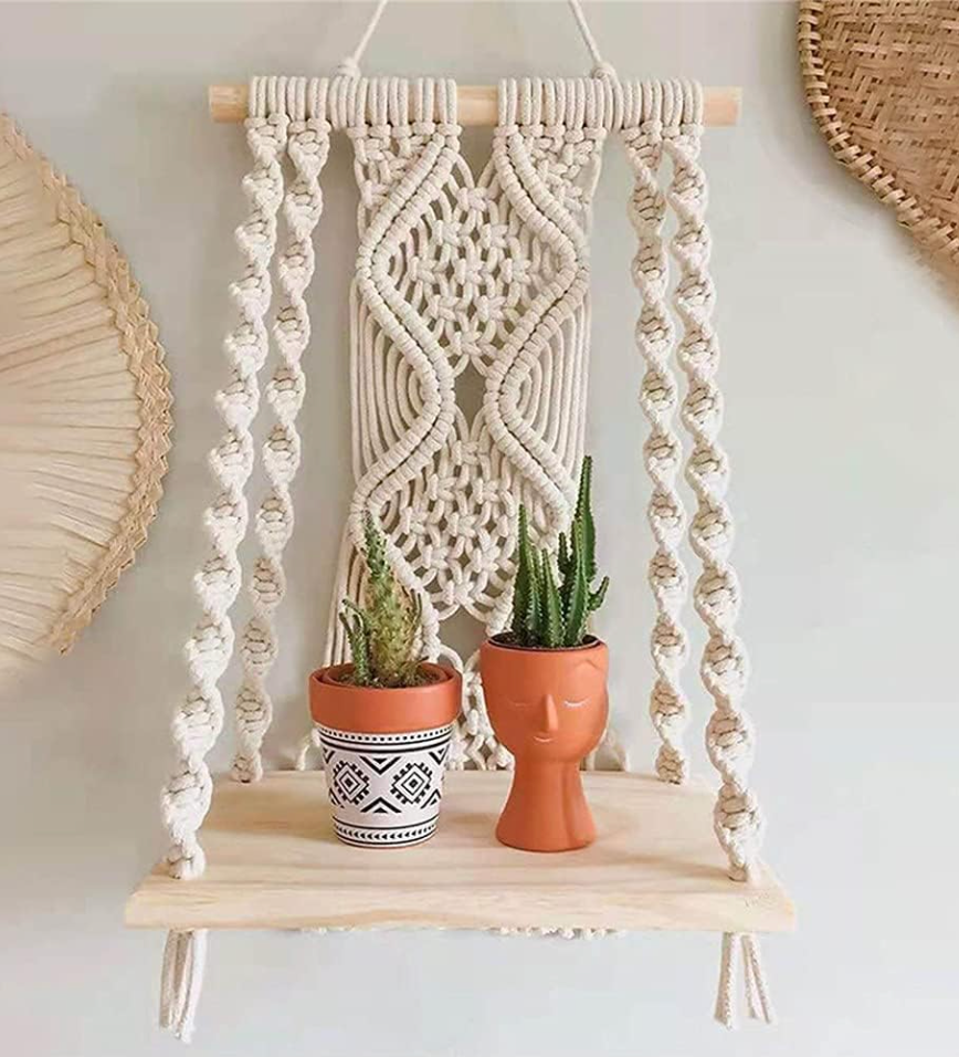Boho Bloom – Handmade Wall Hanging