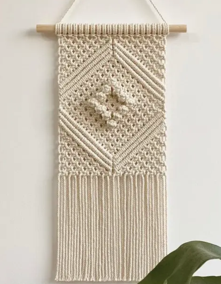 Knots & Threads – Handmade Wall Hanging