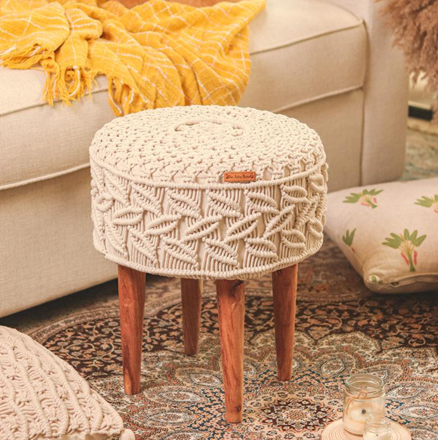 Handmade Stool – Cozy, Durable & Decorative