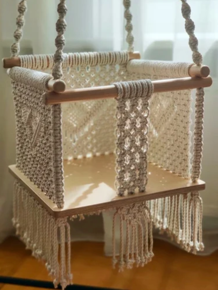 JoyNest – Handmade Baby Swing