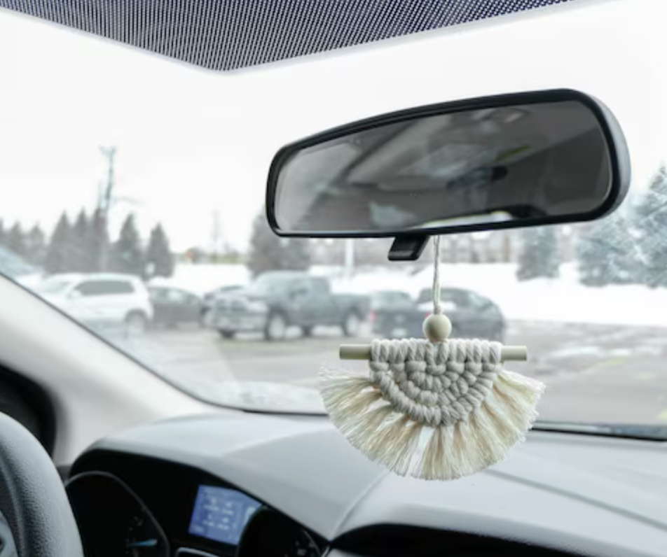 MacraCharm – Handmade Car Hanging