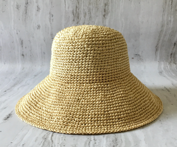 SunWhirl – Handmade Raffia Hat