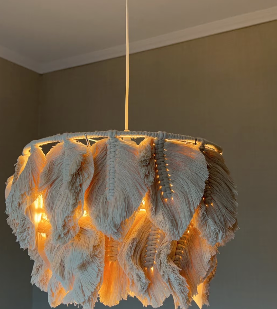 Handmade Chandelier – Handcrafted Boho Ceiling Light