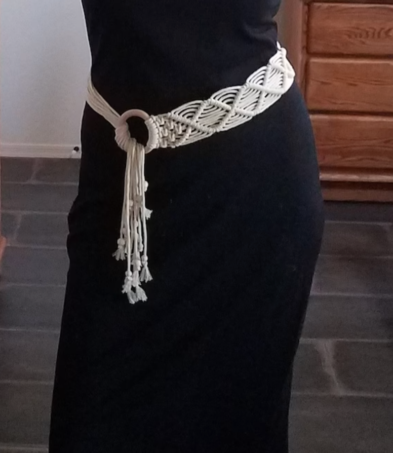Threaded Grace – Handmade Belt