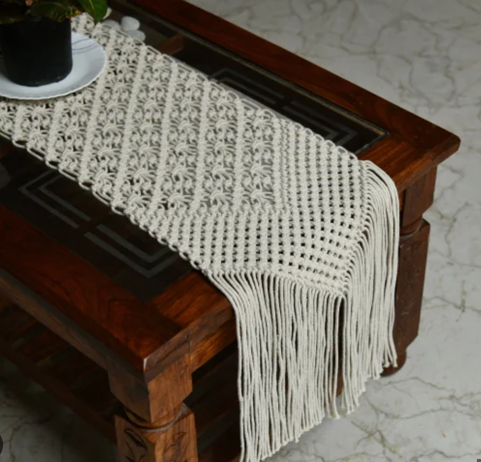 BohoWeave – Handmade Table Runner