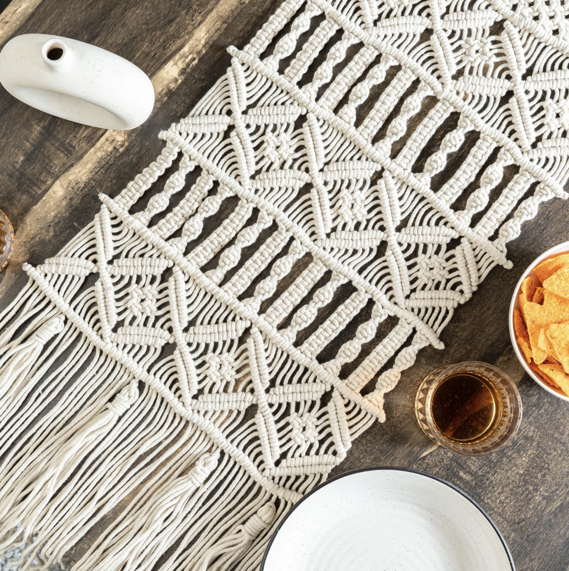 ThreadTales – Handmade Table Runner
