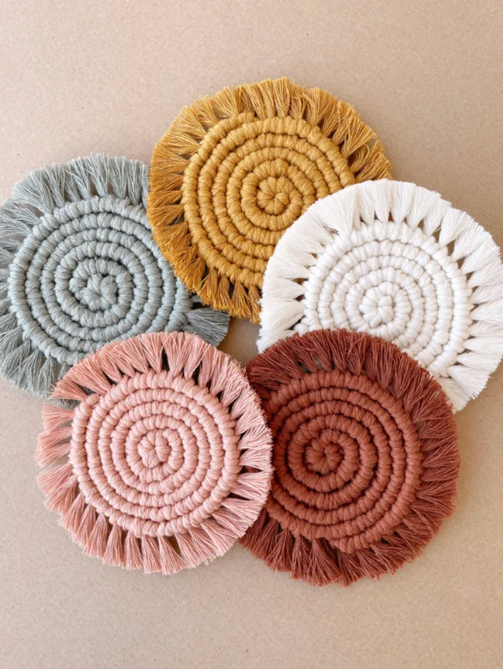 ChaiCircle – Handmade Tea Coaster Set